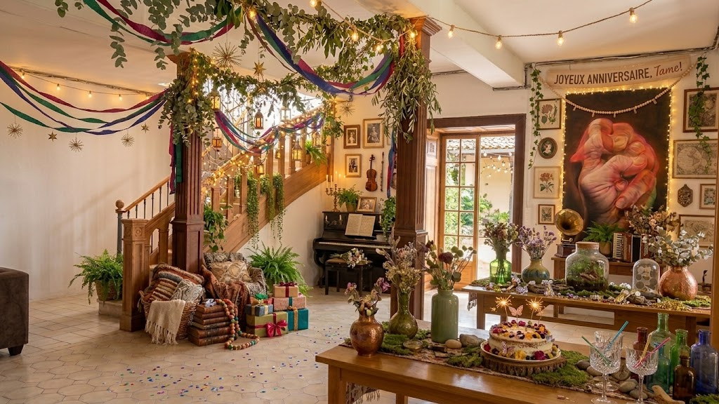 Anniversaire imaginé au domaine PAN