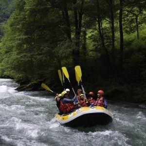 Rafting en rivière