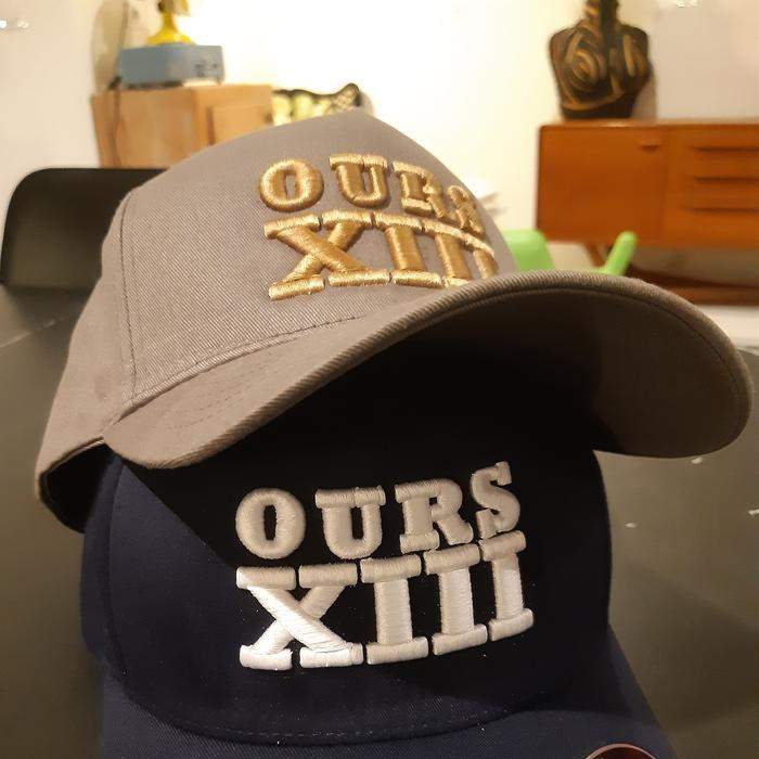 Casquettes brodées OURS XIII